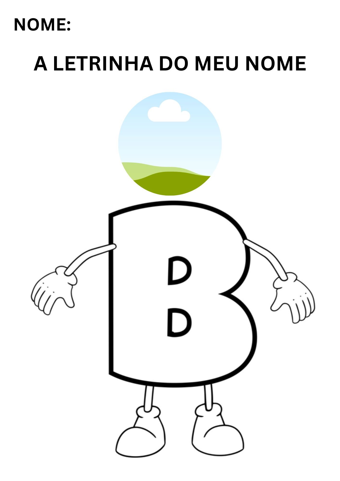 A LETRINHA DO MEU NOME – PDF Editável no Canva (2 a 5 anos) ✏️ - Imagem 3