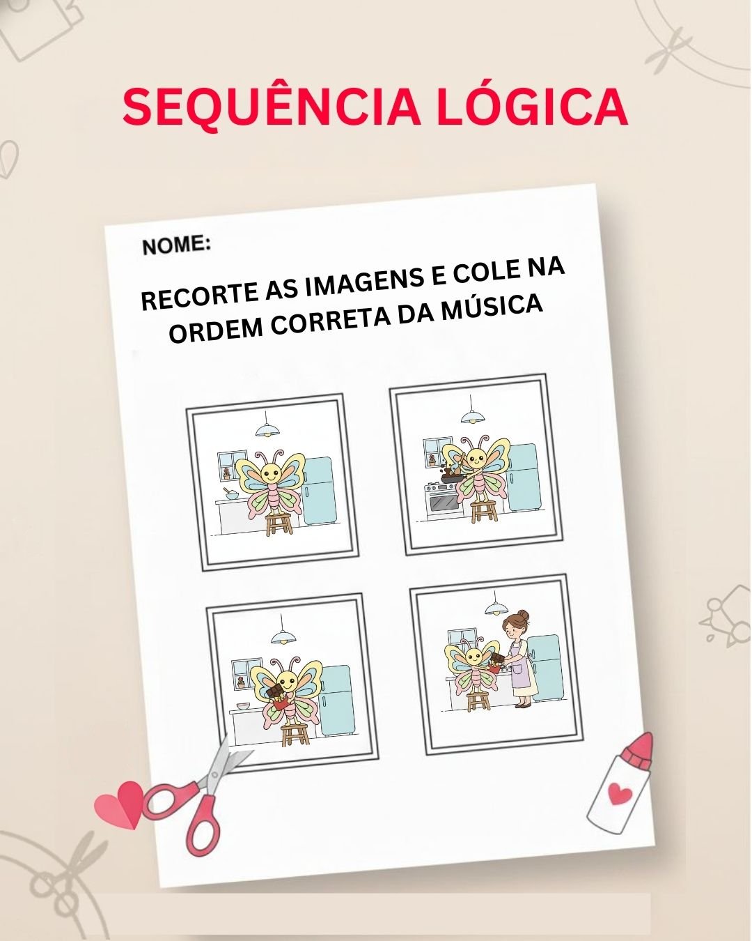 Projeto musical Borboletinha - Educação Infantil