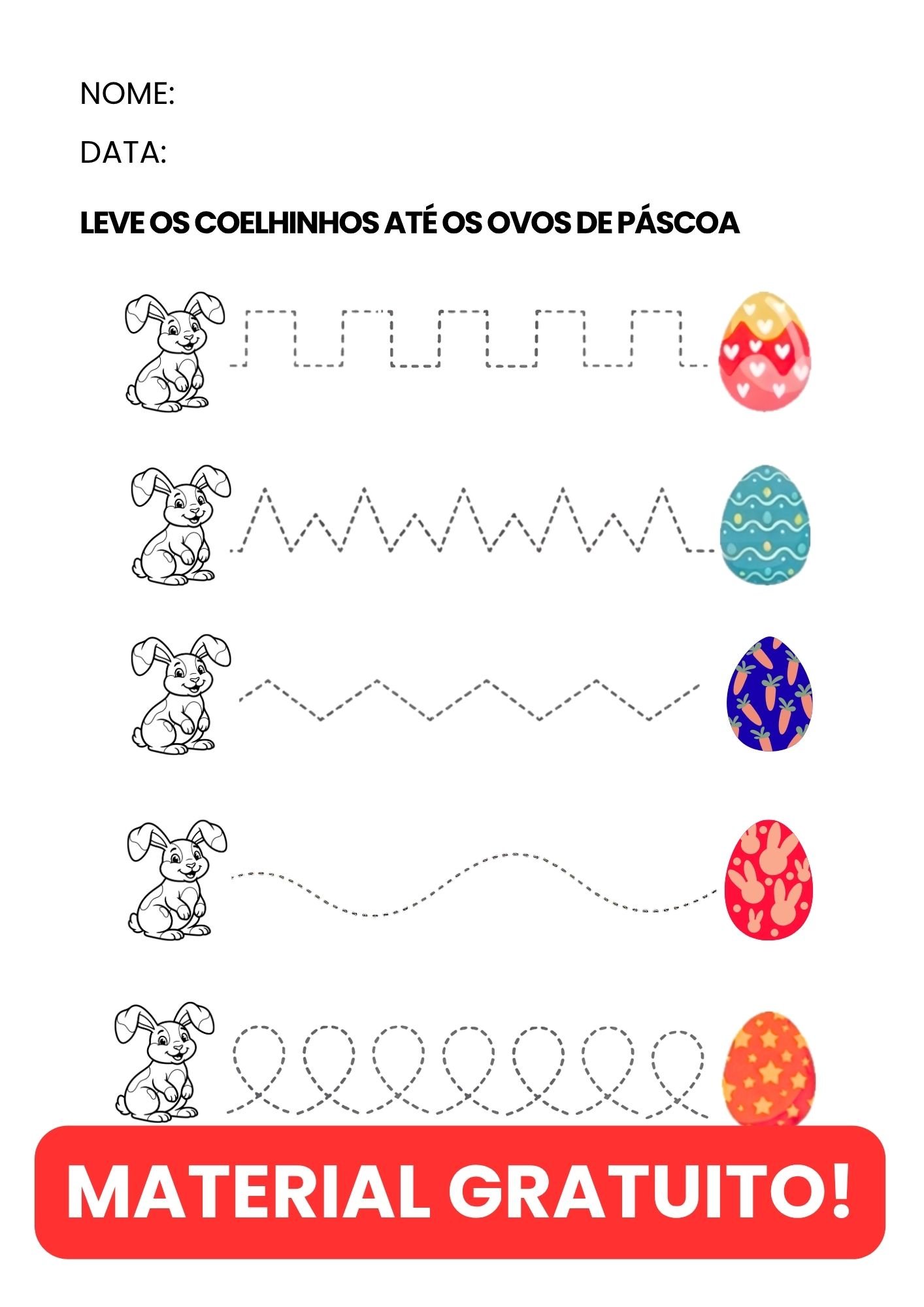 KIT ATIVIDADES DE PÁSCOA